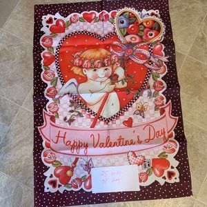 Mary Engelbreit Valentines Day House flag